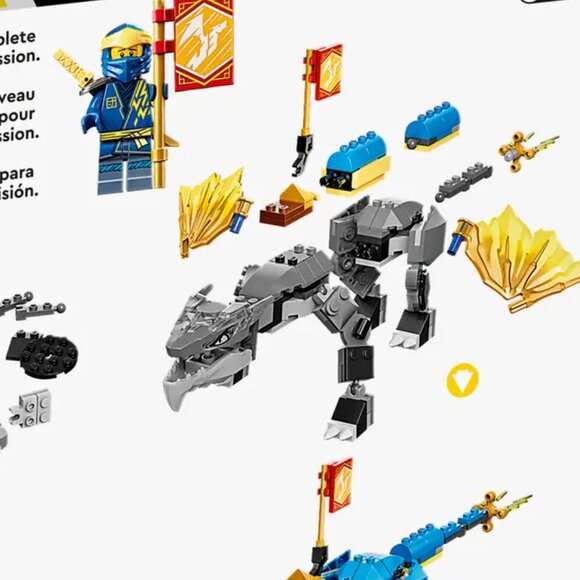 Brand New Lego NINJAGO Jay’s Thunder Dragon EVO 71760 - Picture 4 of 9